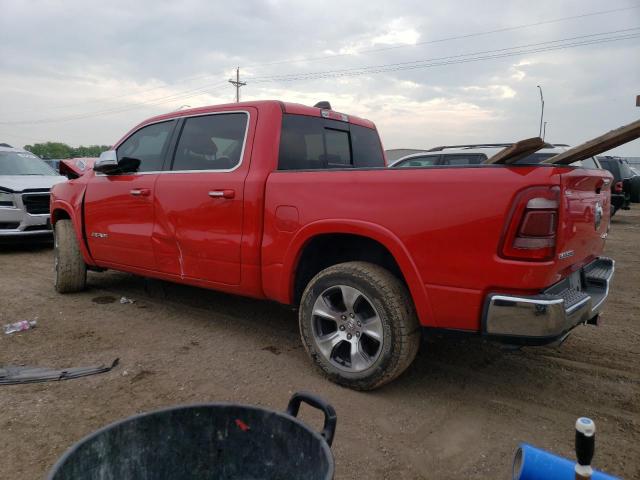 1C6SRFJT8KN888682 - 2019 RAM 1500 LARAMIE RED photo 2