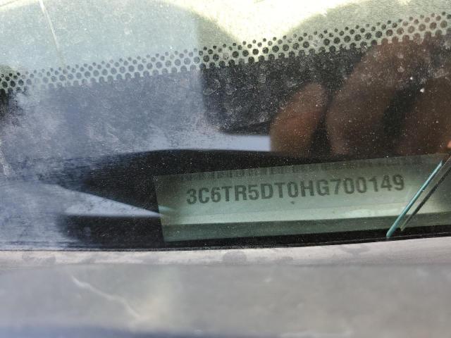 3C6TR5DT0HG700149 - 2017 RAM 2500 SLT ვერცხლისფერი ფოტო 12