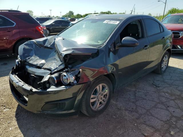 1G1JA5SH2C4167659 - 2012 CHEVROLET SONIC LS ნაცრისფერი ფოტო 1