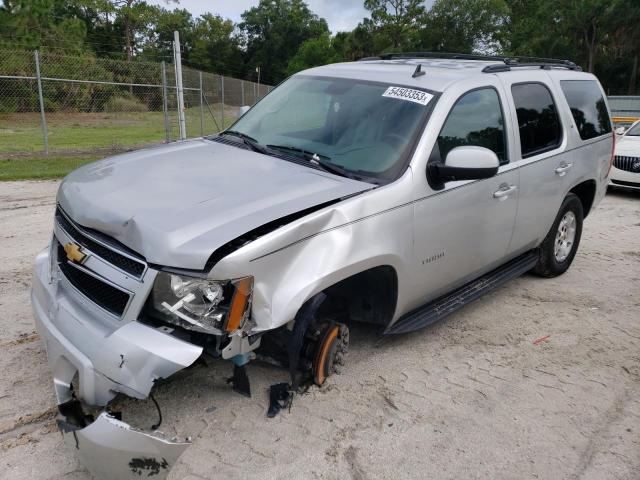 1GNSKBE08BR107374 - 2011 CHEVROLET TAHOE K1500 LT SILVER photo 1