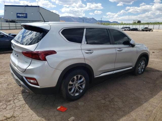 5NMS2CAD7KH125473 - 2019 HYUNDAI SANTA FE SE SILVER photo 3