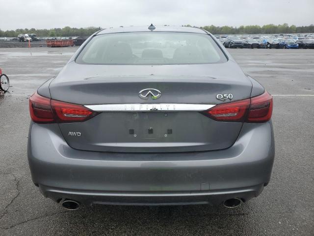 JN1EV7AR1JM611262 - 2018 INFINITI Q50 LUXE SILVER photo 6