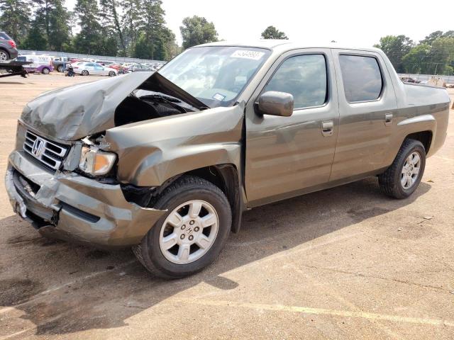 2HJYK16527H532678 - 2007 HONDA RIDGELINE RTL GREEN photo 1