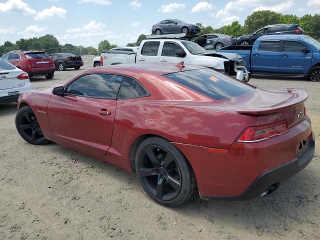 2G1FD1E36F9308207 - 2015 CHEVROLET CAMARO LT BURGUNDY photo 2