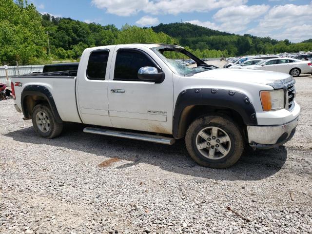 1GTR2VE71CZ355618 - 2012 GMC SIERRA K1500 SLE WHITE photo 4