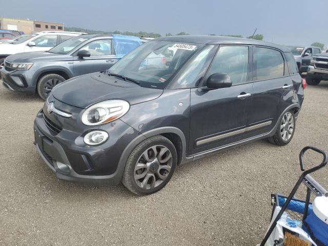 ZFBCFADH2FZ033834 - 2015 FIAT 500L TREKKING BLACK photo 1