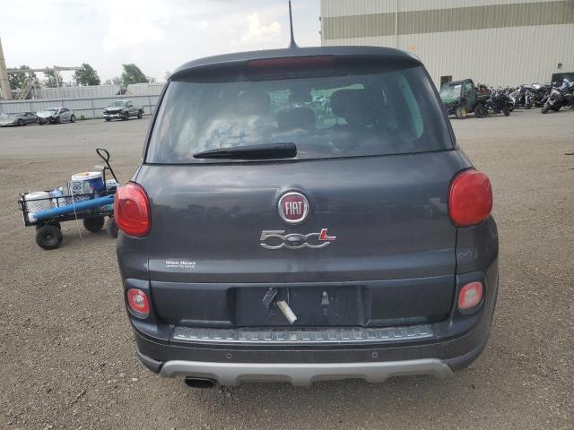 ZFBCFADH2FZ033834 - 2015 FIAT 500L TREKKING BLACK photo 6