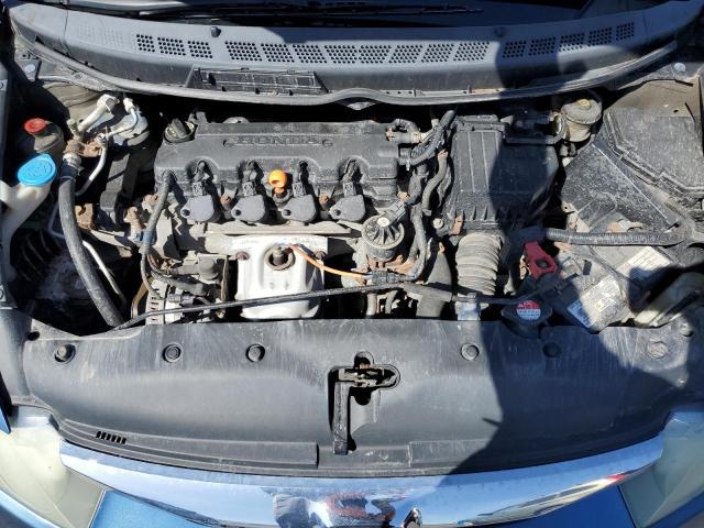 2HGFA16299H021672 - 2009 HONDA CIVIC DX BLUE photo 11