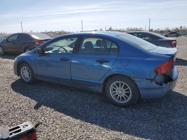 2HGFA16299H021672 - 2009 HONDA CIVIC DX BLUE photo 2