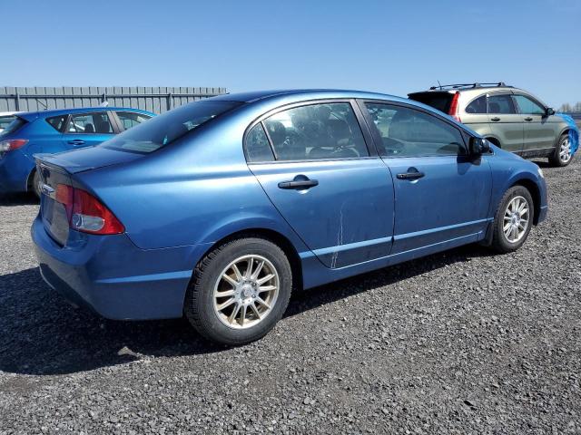 2HGFA16299H021672 - 2009 HONDA CIVIC DX BLUE photo 3
