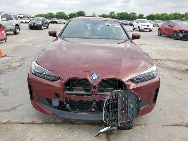 WBY43AW06RFR52113 - 2024 BMW I4 EDRIVE 35 MAROON photo 5