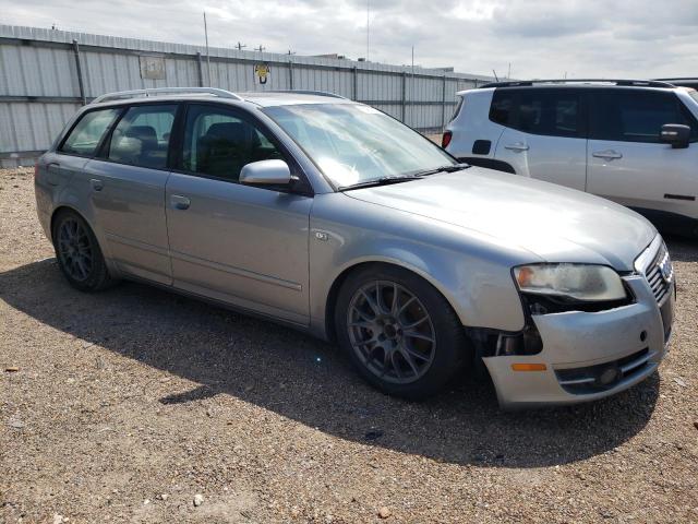 WAUKF78E67A105613 - 2007 AUDI A4 2.0T AVANT QUATTRO GRAY photo 4