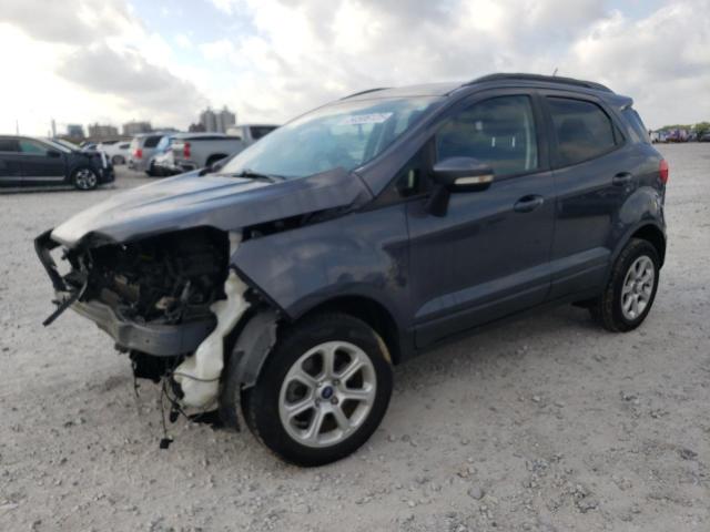 MAJ6P1UL2JC159396 - 2018 FORD ECOSPORT SE ნაცრისფერი ფოტო 1