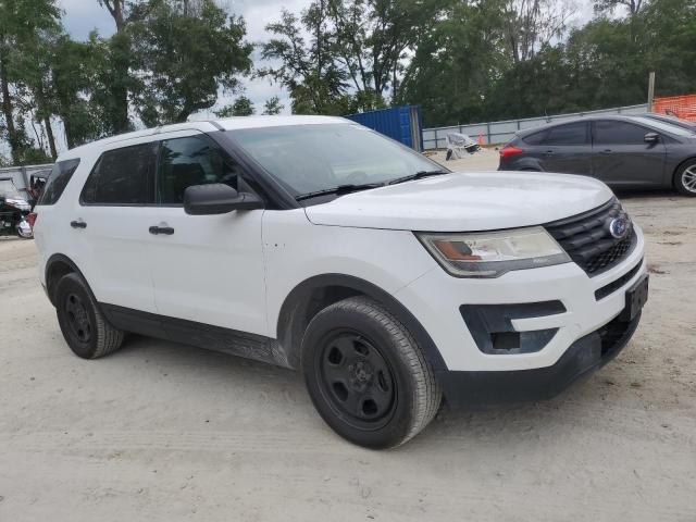 1FM5K8AR3HGD06099 - 2017 FORD EXPLORER POLICE INTERCEPTOR 白色 照片 4