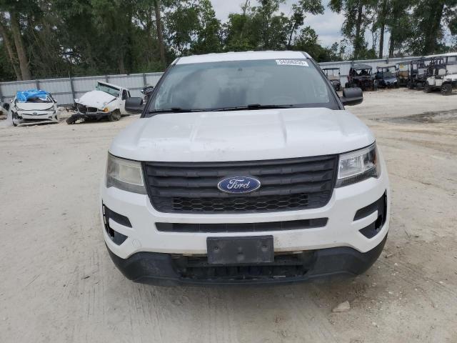 1FM5K8AR3HGD06099 - 2017 FORD EXPLORER POLICE INTERCEPTOR 白色 照片 5