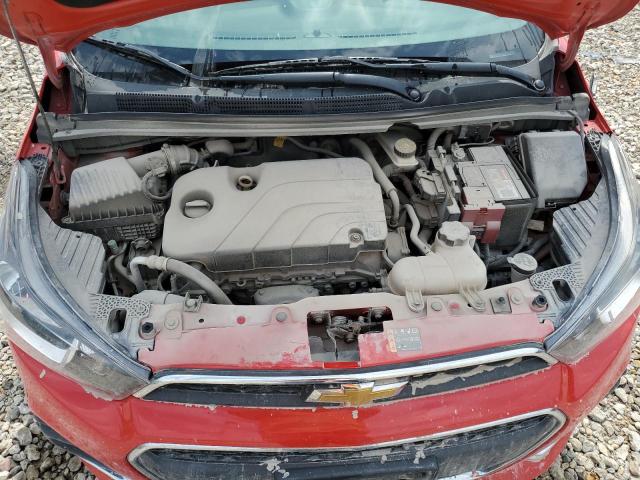 KL8CD6SA4HC820482 - 2017 CHEVROLET SPARK 1LT RED photo 11