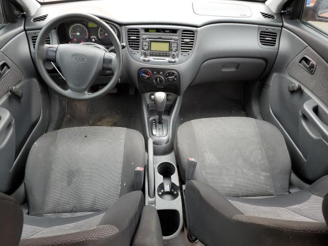 KNADE223596571710 - 2009 KIA RIO BASE ORANGE photo 8