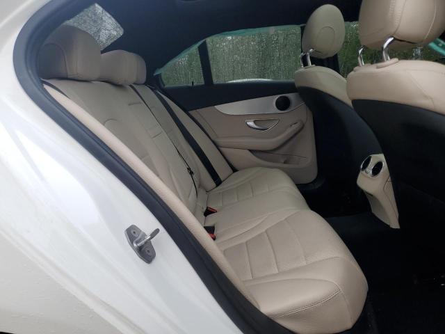 55SWF4KB7HU194178 - 2017 MERCEDES-BENZ C 300 4MATIC WHITE photo 10