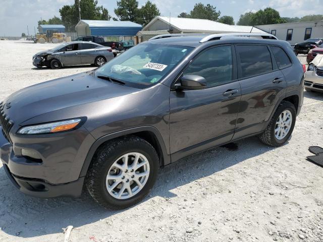 1C4PJMCS8HW654334 - 2017 JEEP CHEROKEE LATITUDE GRAY photo 1