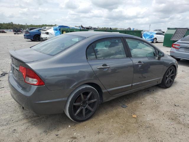 19XFA1F69BE043741 - 2011 HONDA CIVIC LX-S GRAY photo 3
