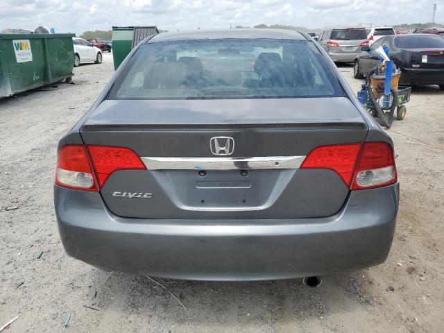 19XFA1F69BE043741 - 2011 HONDA CIVIC LX-S GRAY photo 6