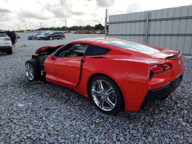 1G1YB2D72G5122350 - 2016 CHEVROLET CORVETTE STINGRAY 1LT RED photo 2