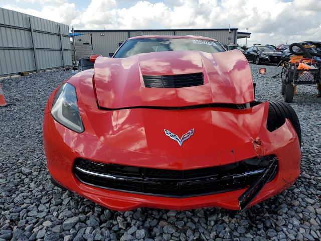 1G1YB2D72G5122350 - 2016 CHEVROLET CORVETTE STINGRAY 1LT RED photo 5
