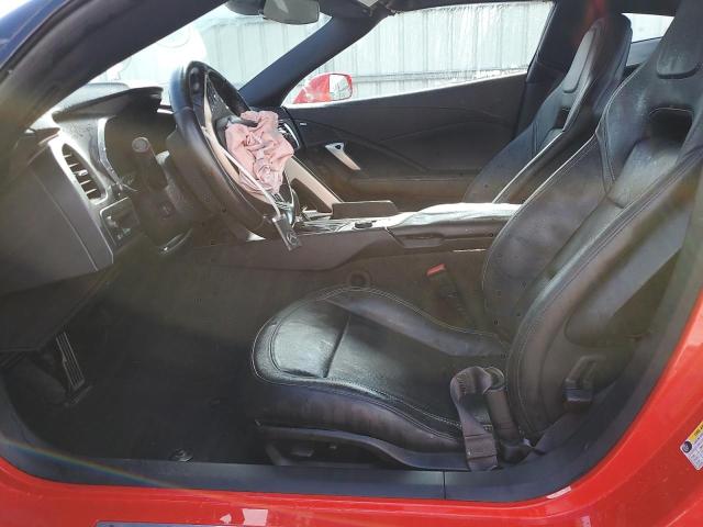 1G1YB2D72G5122350 - 2016 CHEVROLET CORVETTE STINGRAY 1LT RED photo 7