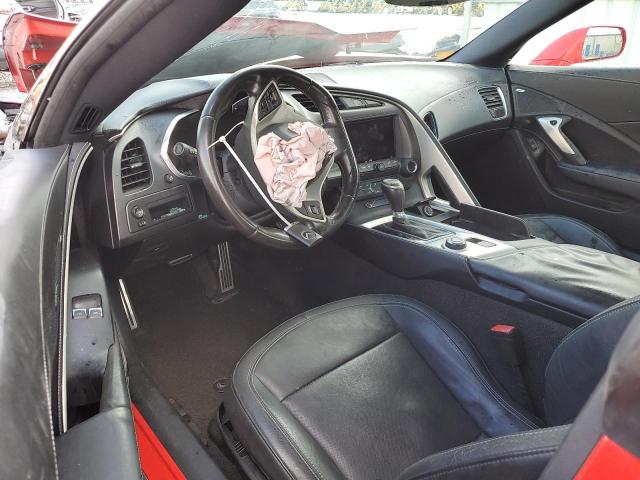 1G1YB2D72G5122350 - 2016 CHEVROLET CORVETTE STINGRAY 1LT RED photo 8