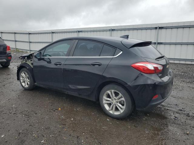 3G1BE6SM1KS588623 - 2019 CHEVROLET CRUZE LT BLACK photo 2