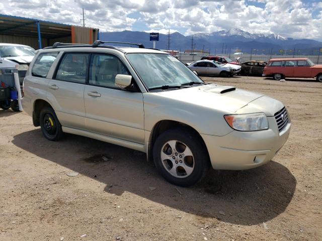 JF1SG69677H702591 - 2007 SUBARU FORESTER 2.5XT LIMITED BEIGE photo 4