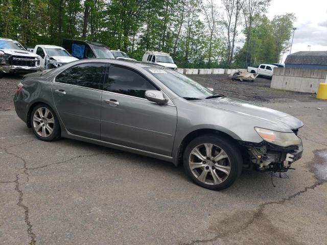 JH4KB2F62AC000641 - 2010 ACURA RL SILVER photo 4