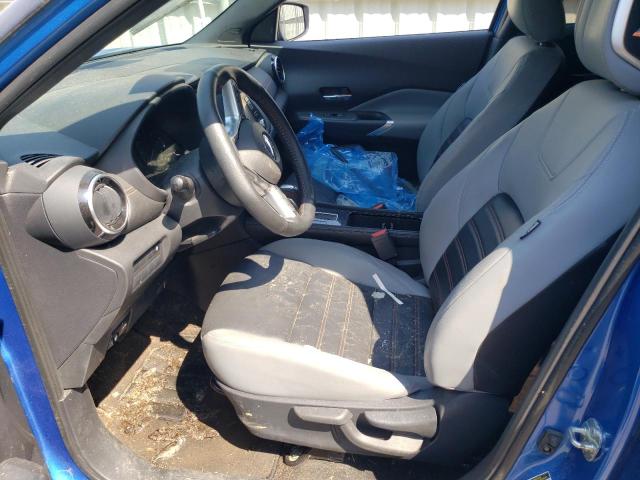 3N1CP5DV5ML560880 - 2021 NISSAN KICKS SR BLUE photo 7