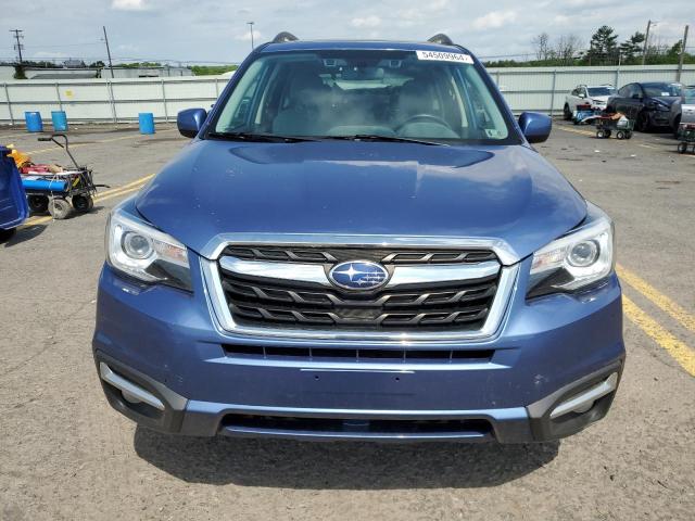 JF2SJARC8JH419405 - 2018 SUBARU FORESTER 2.5I LIMITED BLUE photo 5