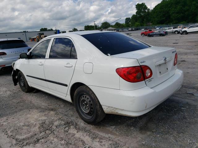 JTDBR32E970133536 - 2007 TOYOTA COROLLA CE WHITE photo 2