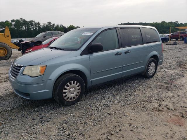 2A8HR44H48R743755 - 2008 CHRYSLER TOWN & COU LX TURQUOISE photo 1