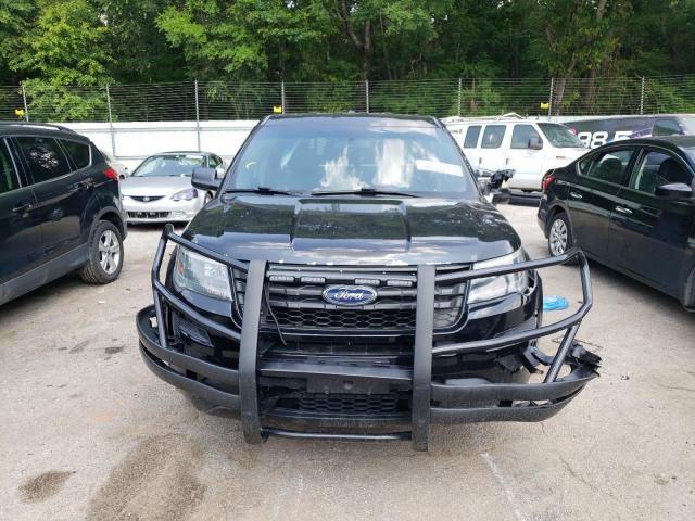 1FM5K8ARXGGB65434 - 2016 FORD EXPLORER POLICE INTERCEPTOR BLACK photo 5