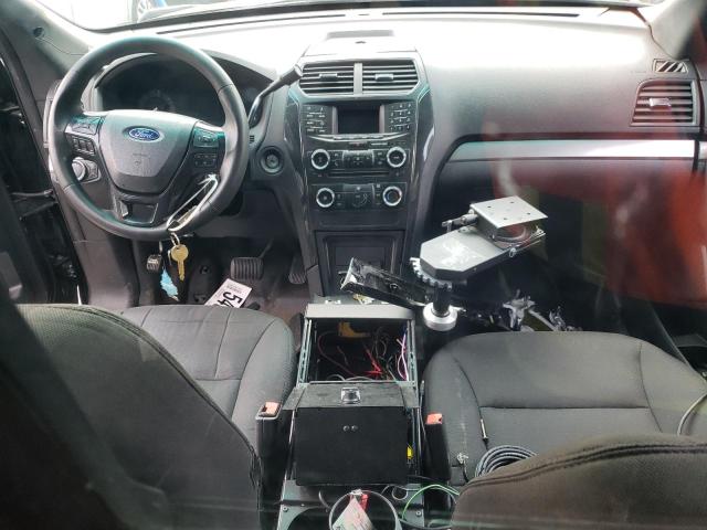 1FM5K8ARXGGB65434 - 2016 FORD EXPLORER POLICE INTERCEPTOR BLACK photo 8