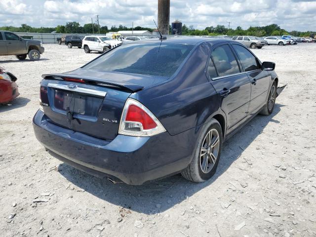 3FAHP081X8R227483 - 2008 FORD FUSION SEL BLUE photo 3