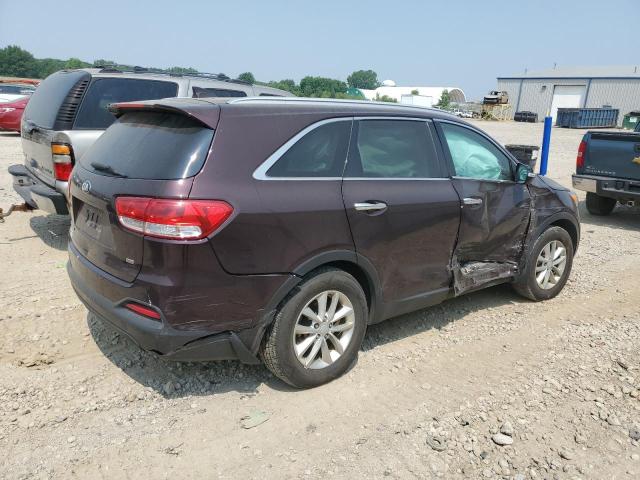 5XYPGDA35GG080586 - 2016 KIA SORENTO LX BURGUNDY photo 3