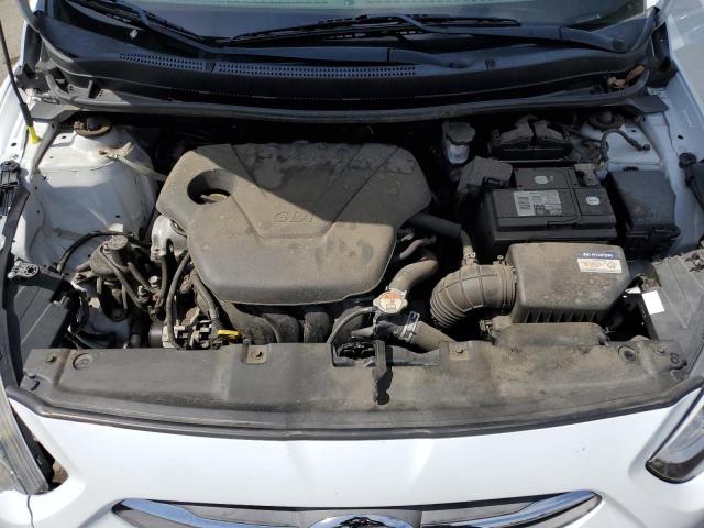 KMHCT4AE1HU388166 - 2017 HYUNDAI ACCENT SE თეთრი ფოტო 11