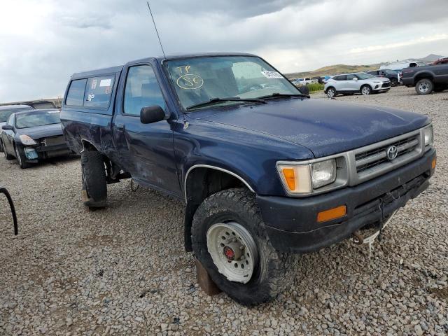 4TARN01P6RZ171649 - 1994 TOYOTA PICKUP 1/2 TON SHORT WHEELBASE DX BLUE photo 4