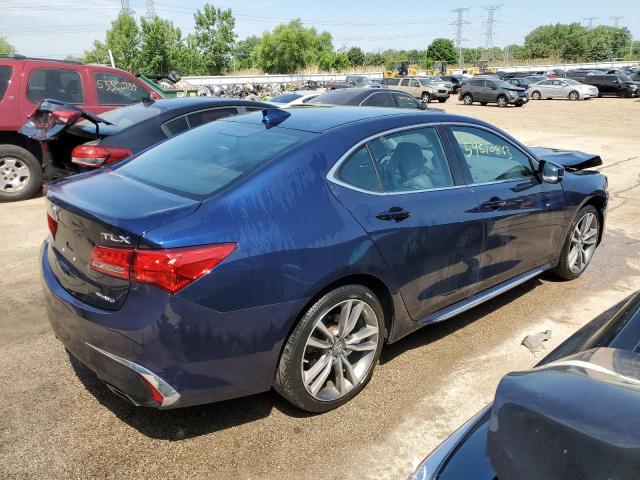19UUB3F47KA005928 - 2019 ACURA TLX TECHNOLOGY BLUE photo 3