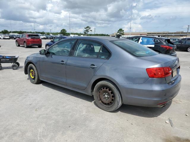 3VWD17AJXEM249230 - 2014 VOLKSWAGEN JETTA SE GRAY photo 2