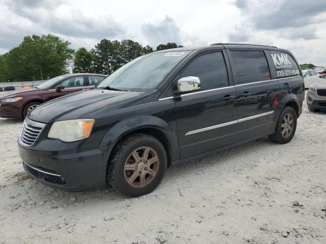 2C4RC1CG9CR143942 - 2012 CHRYSLER TOWN & COU TOURING L BLACK photo 1