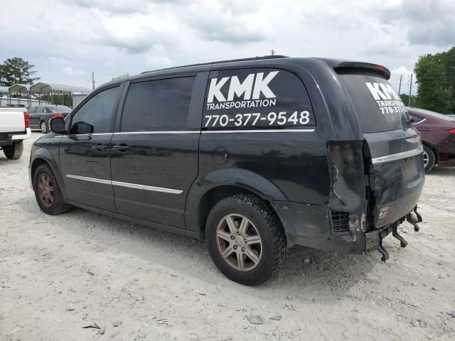 2C4RC1CG9CR143942 - 2012 CHRYSLER TOWN & COU TOURING L BLACK photo 2