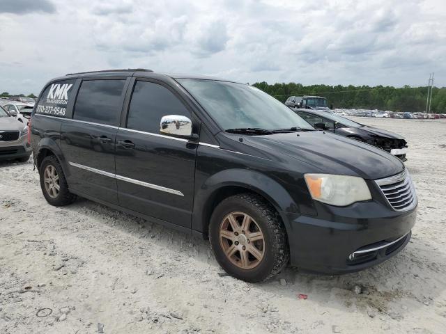 2C4RC1CG9CR143942 - 2012 CHRYSLER TOWN & COU TOURING L BLACK photo 4