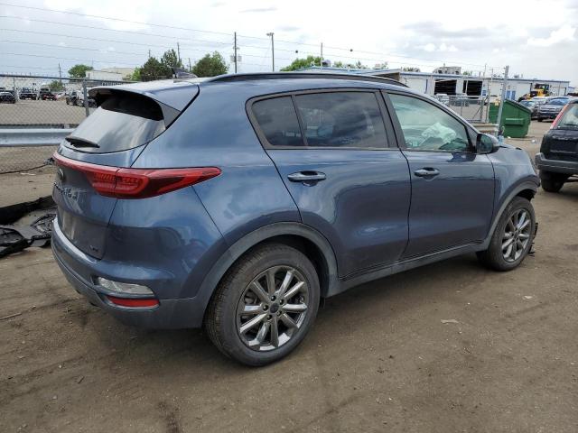 KNDP6CAC8N7028263 - 2022 KIA SPORTAGE S BLUE photo 3