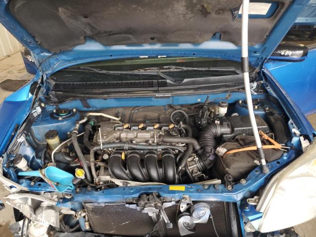 2T1KR32E98C693807 - 2008 TOYOTA MATRIX XR Bleu photo 12