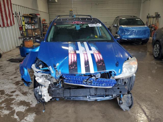 2T1KR32E98C693807 - 2008 TOYOTA MATRIX XR Bleu photo 5